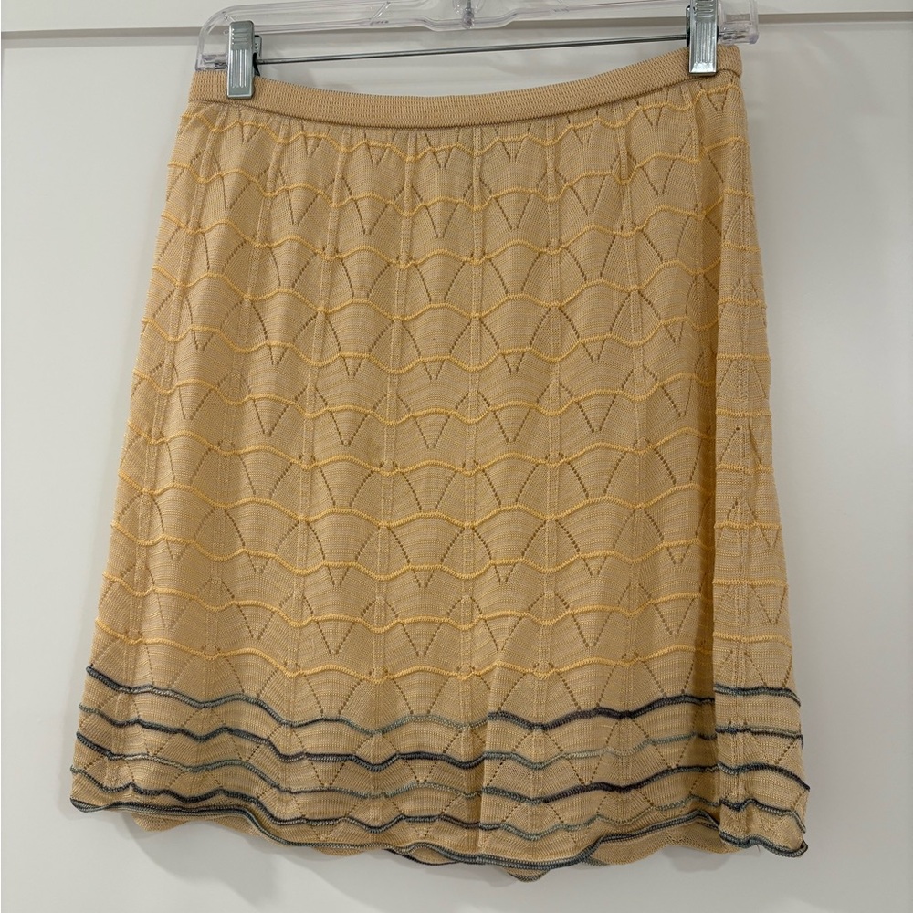 Missoni Yellow Mini Skirt